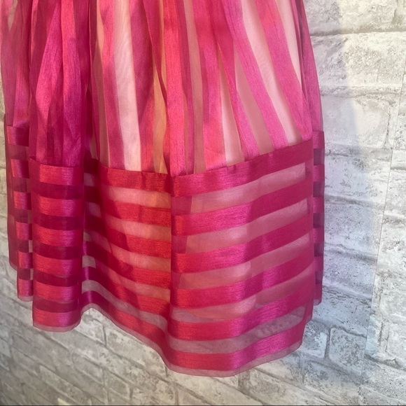 BETSEY JOHNSON Teen Vogue Strapless Cupcake Pink Dress‎ - Picture 2 of 12